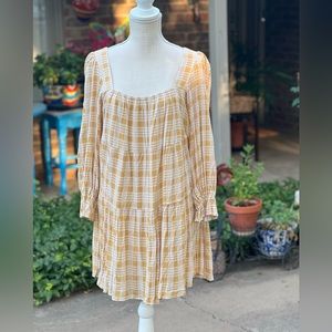 NWT Aakaa Yellow Dress